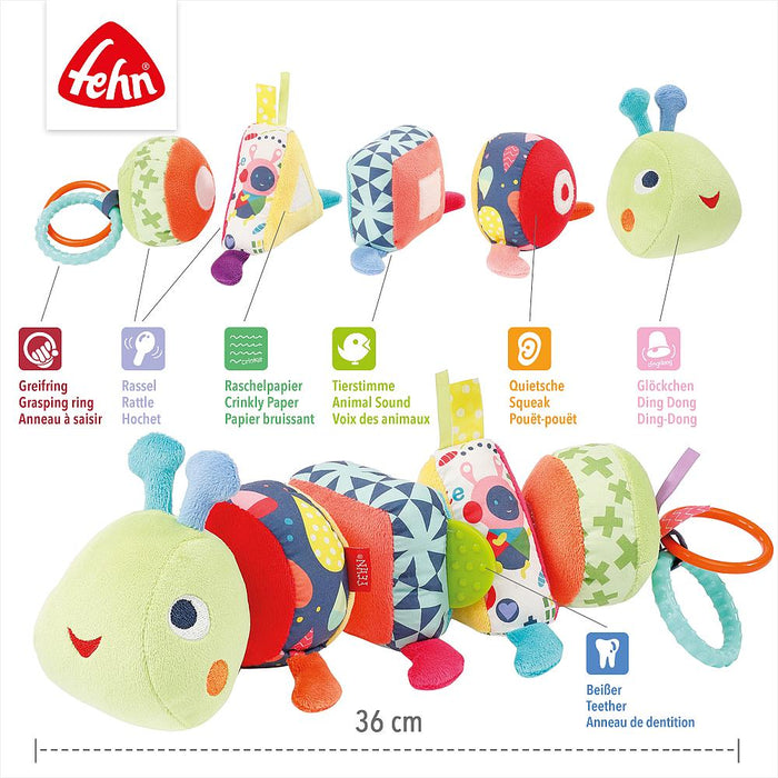 Fehn Activity-Puzzle-Raupe
