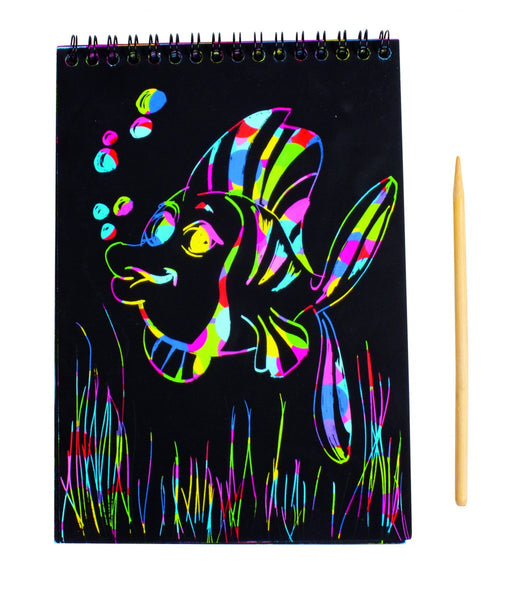 Kratzblock A5 „Regenbogen“, 12er Set