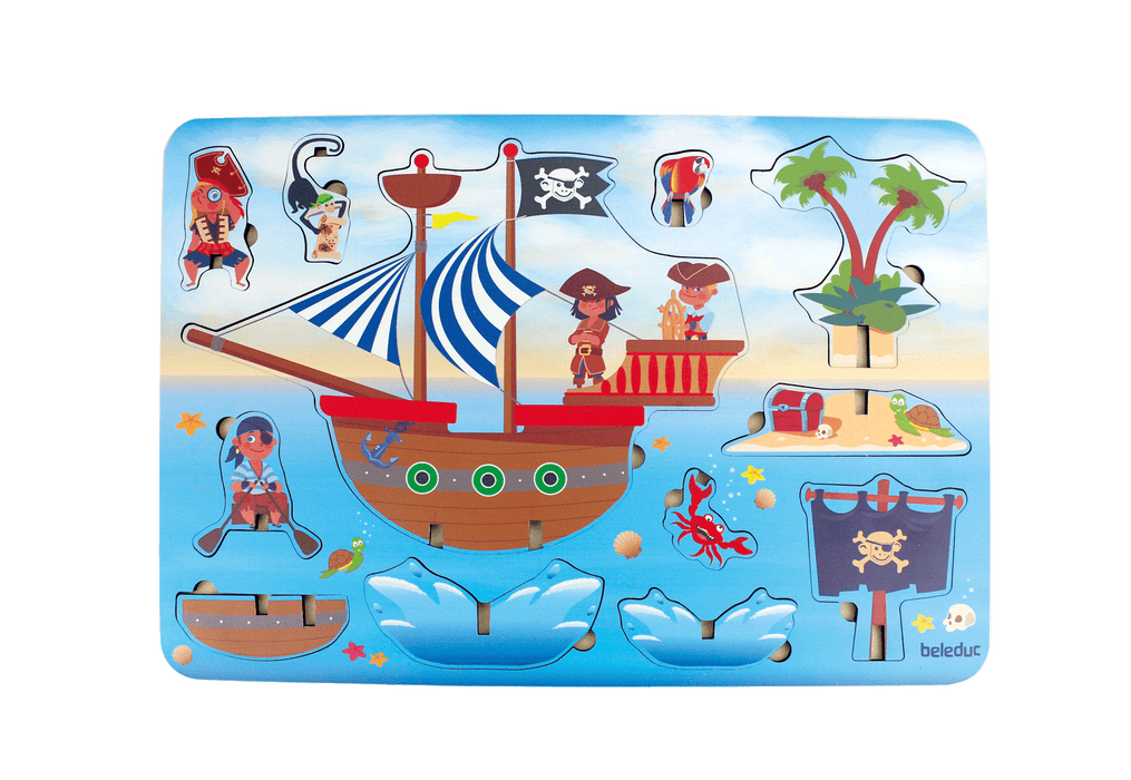 3D Erlebnispuzzle "Piraten"