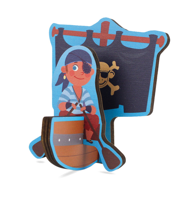 3D Erlebnispuzzle "Piraten"