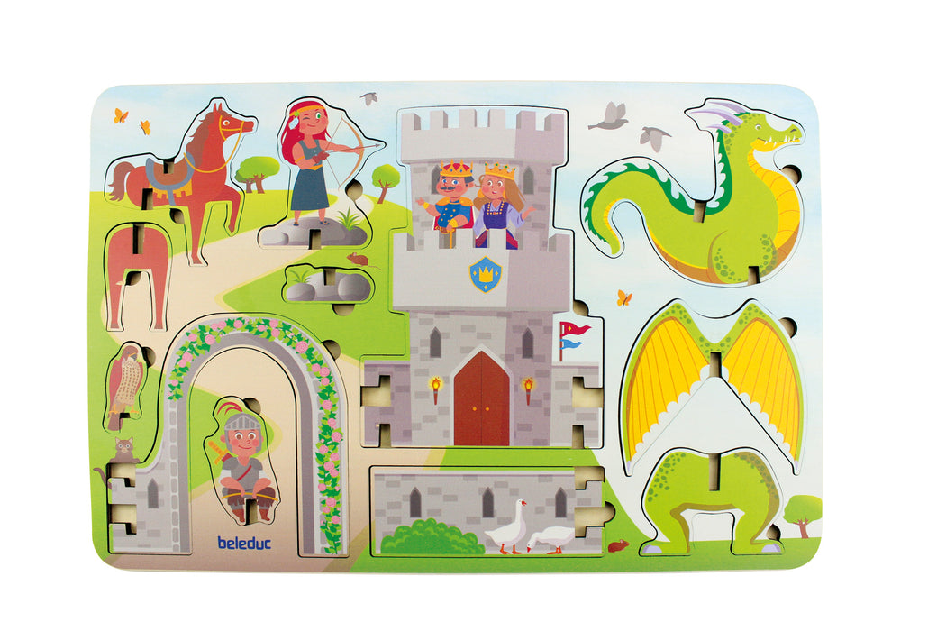 3D Erlebnispuzzle "Ritter"