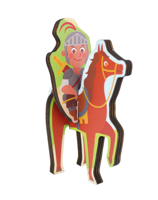 3D Erlebnispuzzle "Ritter"