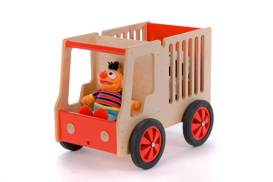 Stabiler Transporter aus Holz