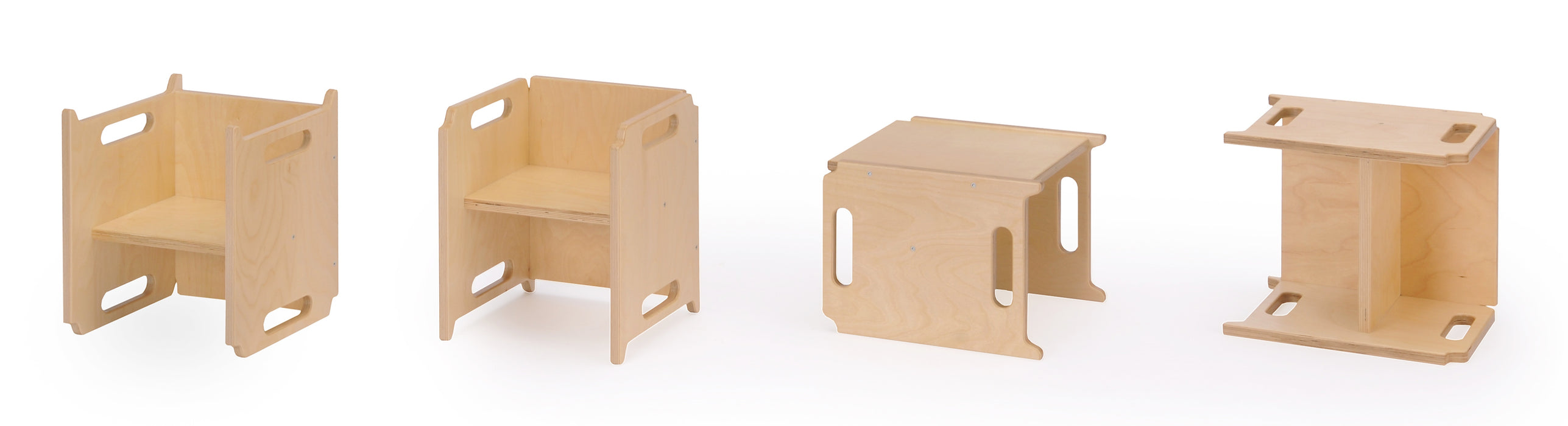 Stapelstuhl mit Wendefunktion