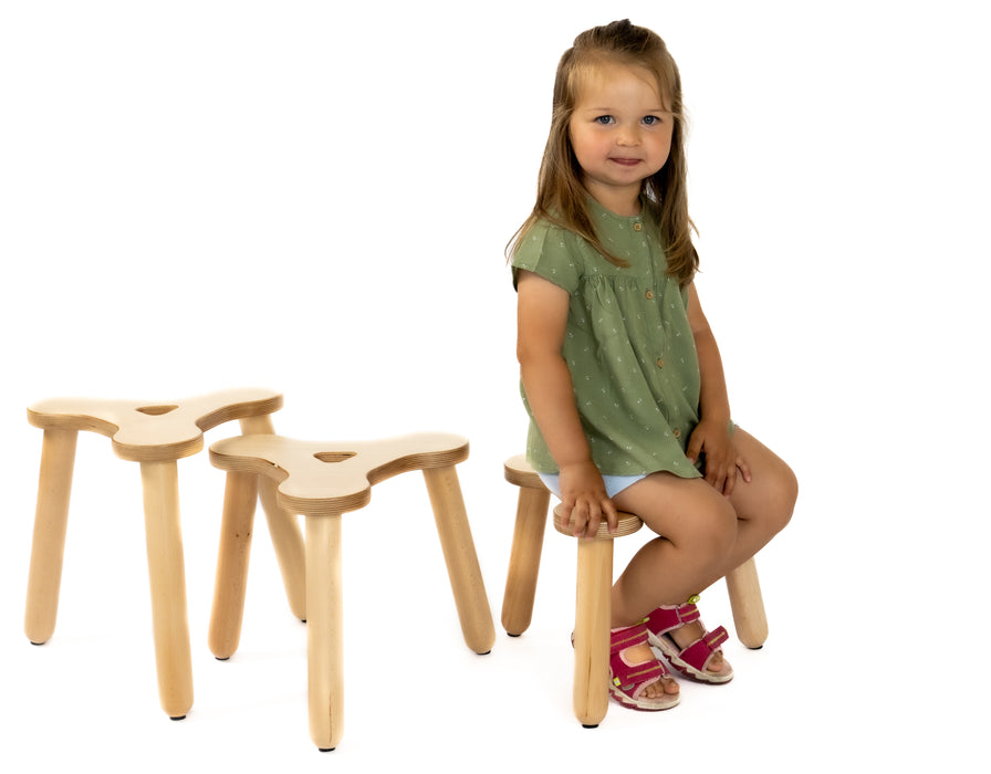 Trio Hocker natur 35cm