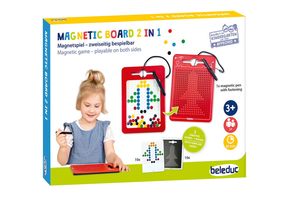 Beleduc Lernspiel Magnetic Board 2 in 1