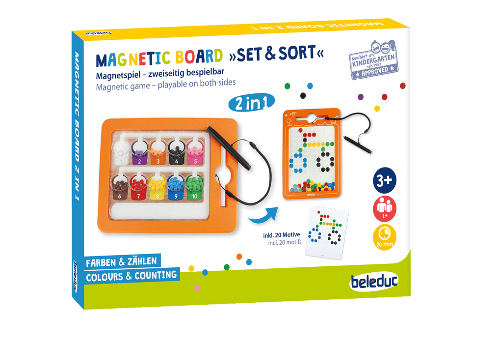 Beleduc Magnetic Board Set & Sort