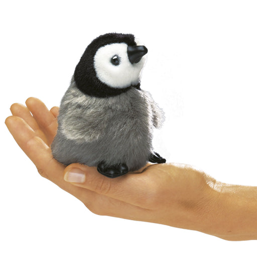 Folkmanis Fingerpuppe „Mini Baby Kaiserpinguin“