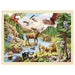 Goki Einlegepuzzle „Nordamerikanische Wildnis“, 96tlg.