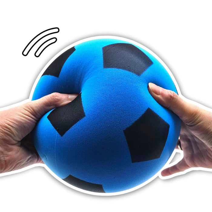 Schaumstoffball blau