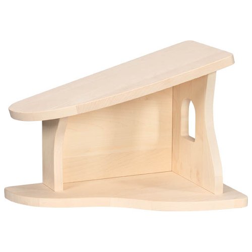 Holztiger Bauernhaus/Stall/Krippe mit Stern