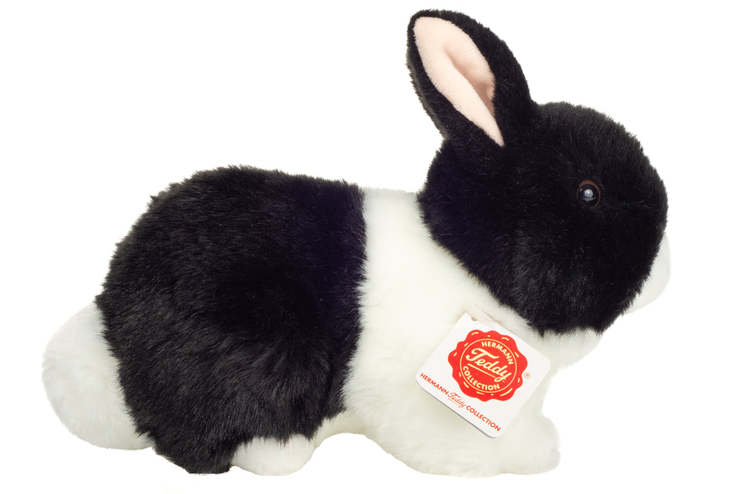 Hase schwarz-weiß 23cm