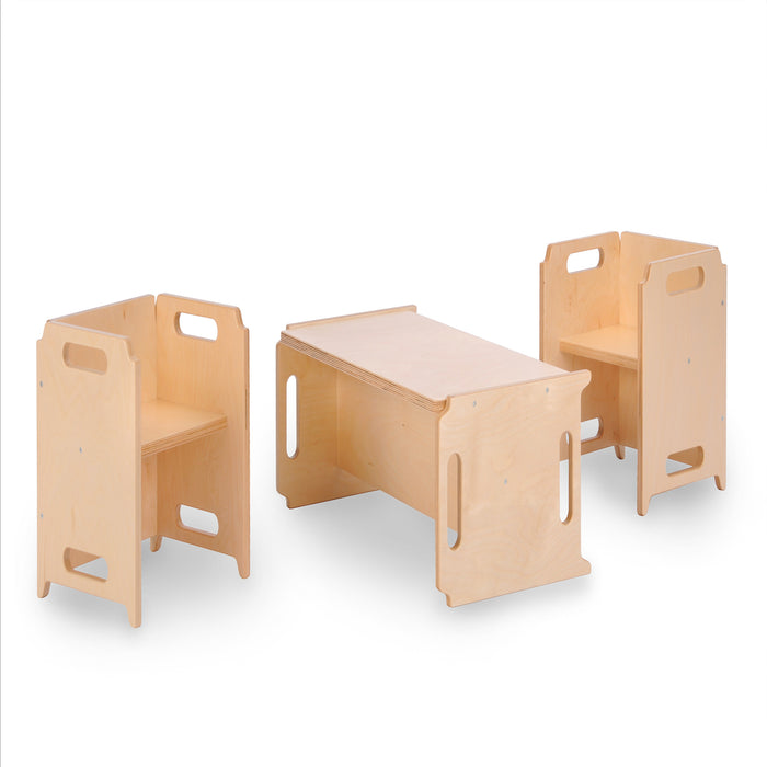 Stapelstuhl mit Wendefunktion