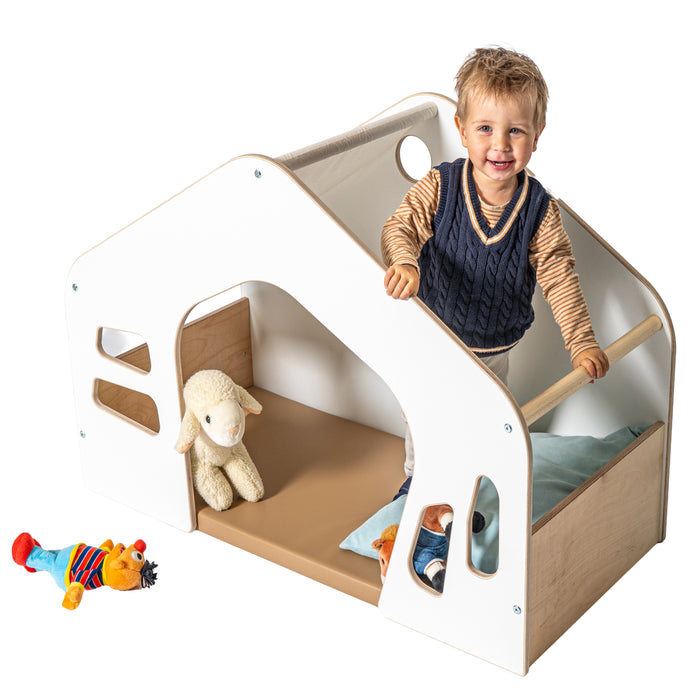 Spielhaus klein U3 inkl. Matte