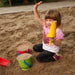 Sandschaufel mit geformten Griff