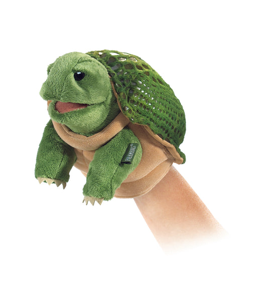 Folkmanis Handpuppe „kleine Schildkröte“, ab 3 Jahren