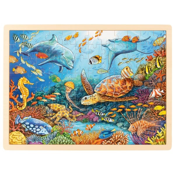 Goki Einlegepuzzle „Great Barrier Reef“, 96tlg.