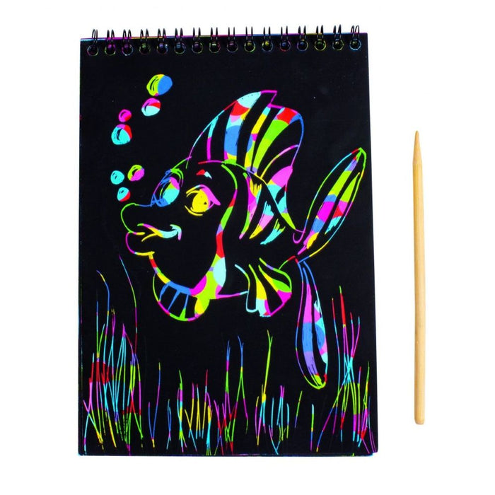 Kratzblock A5 „Regenbogen“