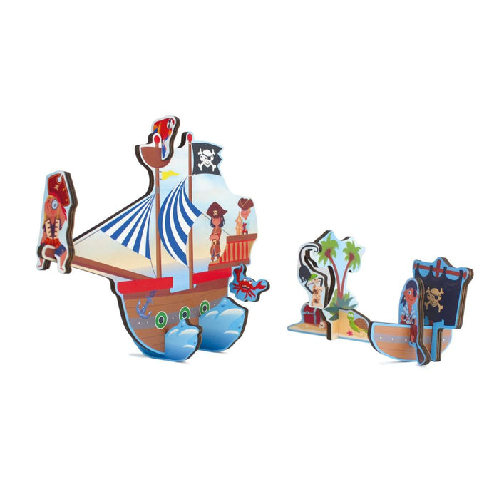 3D Erlebnispuzzle "Piraten"
