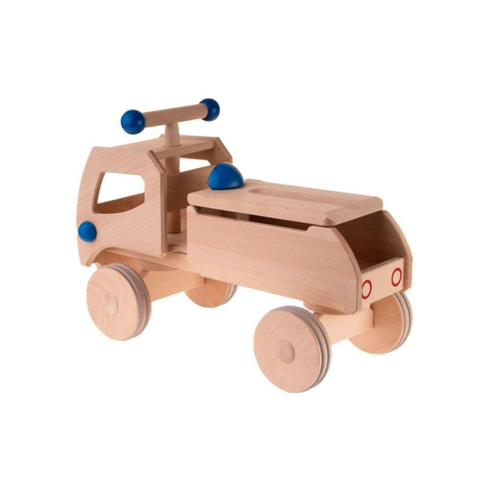 DYNAMIKO Massivholz Rutscher Fred blau