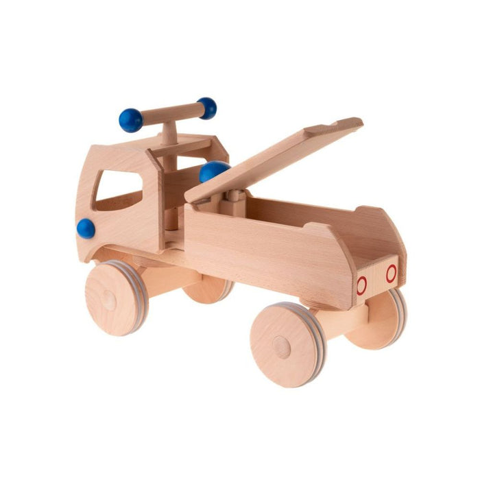 DYNAMIKO Massivholz Rutscher Fred blau