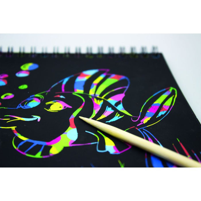 Kratzblock A5 „Regenbogen“