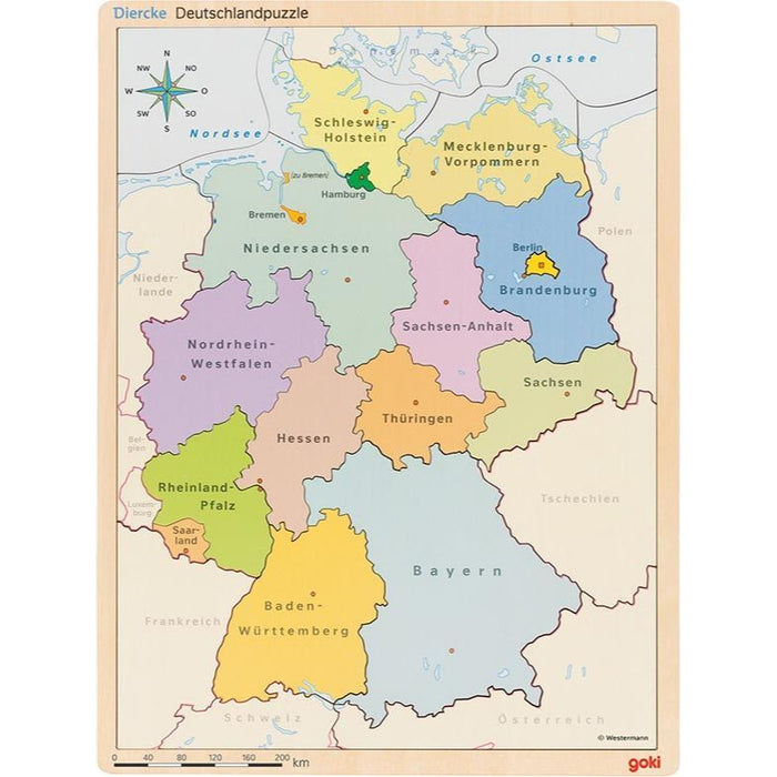 Goki Schichtenpuzzle Deutschland