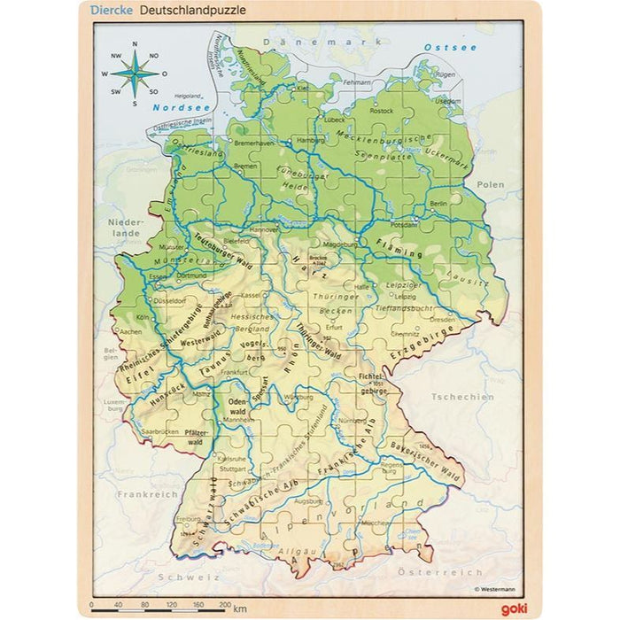 Goki Schichtenpuzzle Deutschland
