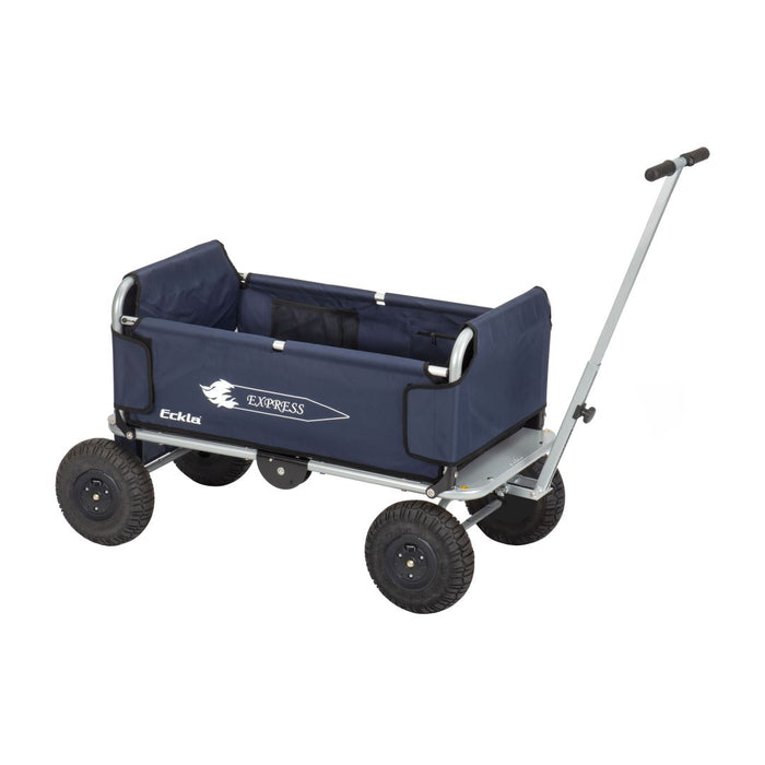 ECKLA-Express Faltbollerwagen 90 cm, silber-blau