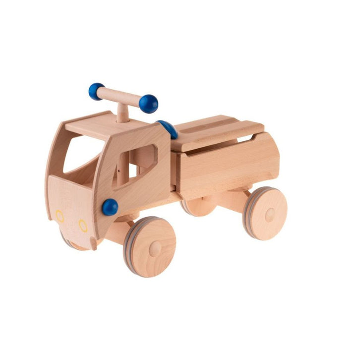 DYNAMIKO Massivholz Rutscher Fred blau