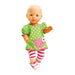 Puppen Kleidchen mit Leggings Gr. 28-35 cm